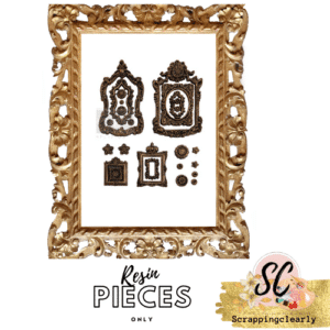 Ornate Frames - Resin 22 Pieces