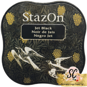 Tsukineko Stazon Midi Ink Pad - Jet Black