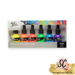 MM Fluoro Acrylic Ink 6pc x 20ml