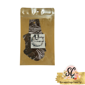 LUCKYfindings Assemblage - Chocolate Chatelain Tags