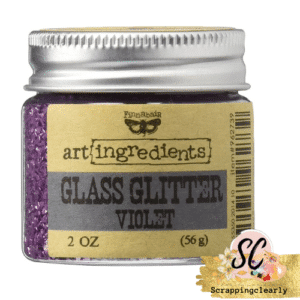 Finnabair Art Ingredients Glass Glitter - Violet