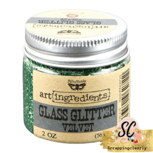 Finnabair Art Ingredients Glass Glitter - Velvet