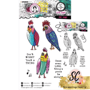 Art By Marlene Signature Collection Stamp - Don’t Worry