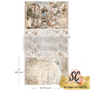 Re-Design Decoupage Decor Tissue Paper - Old World Charm
