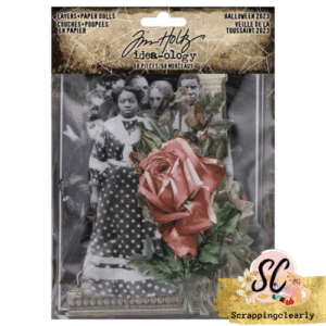 Tim Holtz Idea-Ology Layers + Paper Dolls 68/Pkg - Halloween 2023