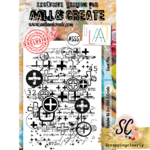 Aall & Create A6 Stamp - #555 Lined Plus