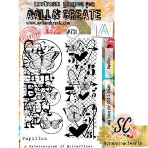 Aall & Create STAMP Papillion A5 - #731