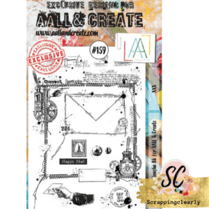 Aall & Create STAMP Mail Art A5 - #159