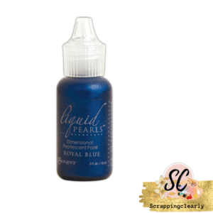Ranger Liquid Pearls Dimensional Pearlescent Paint .5oz - Royal Blue