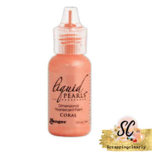 Ranger Liquid Pearls Dimensional Pearlescent Paint .5oz - Coral