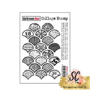 Darkroom Door Word Block Stamp - Art Scales