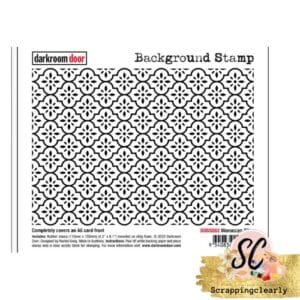 Darkroom Door Rubber Stamp Set - Moroccan Tile