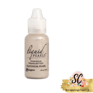 Ranger Liquid Pearls Dimensional Pearlescent Paint .5oz - Platinum Pearl