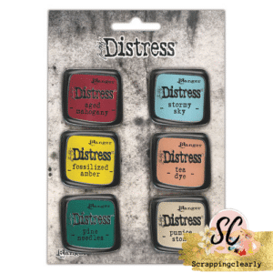 Tim Holtz Distress Enamel Collector Pin Set 3