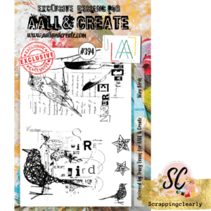 Aall & Create STAMP Wire Birds A5 - #394