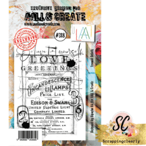 Aall & Create STAMP Framed Details A7 - #318