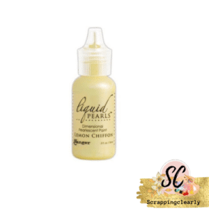 Ranger Liquid Pearls Dimensional Pearlescent Paint .5oz - Lemon Chiffon