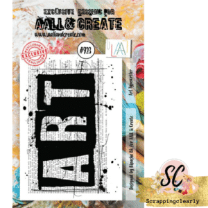 Aall & Create STAMP Art Typewriter A7 - #923
