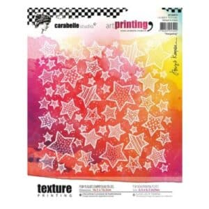 Carabelle Studio Art Printing Rubber Texture Plate - Stargazing