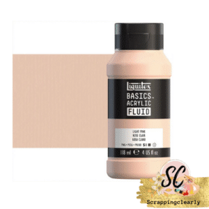 Liquitex Basics Fluid Acrylic Paints -118ml Light Pink