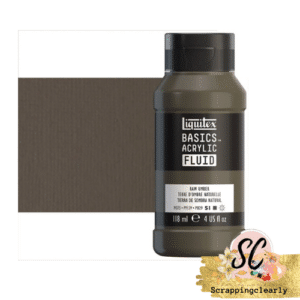 Liquitex Basics Fluid Acrylic Paints -118ml Raw Umber