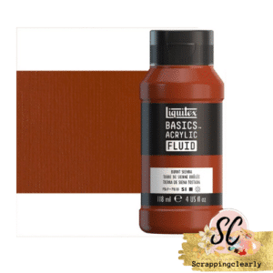 Liquitex Basics Fluid Acrylic Paints -118ml Burnt Sienna