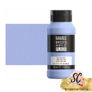 Liquitex Basics Fluid Acrylic Paints -118ml Light Blue Violet