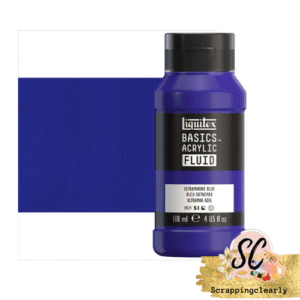Liquitex Basics Fluid Acrylic Paints -118ml Ultramarine Blue