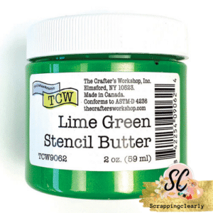 The Crafter's Workshop Stencil Butter - Lime Green