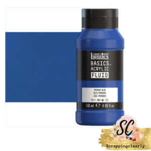 Liquitex Basics Fluid Acrylic Paints - 118ml Primary Blue