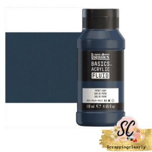 Liquitex Basics Fluid Acrylic Paints - 118ml Paynes Gray