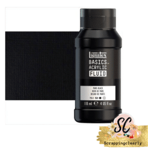Liquitex Basics Fluid Acrylic Paints - 118ml Mars Black