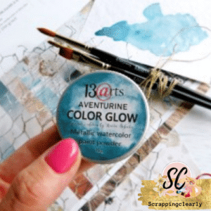 13 Arts Adventurine Colour Glow - Metallic Watercolor