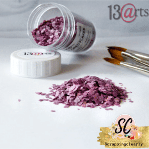 13 Arts Natural mica - PURPLE Flakes