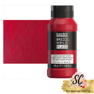Liquitex Basics Fluid Acrylic Paints 118ml - Alizarin Crimson Hue Permanent