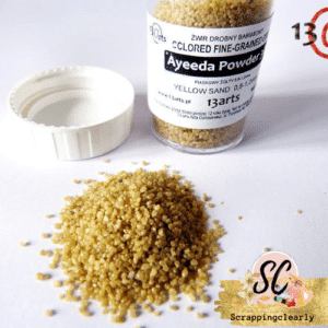 13 Arts Colored Grit - Yellow sand