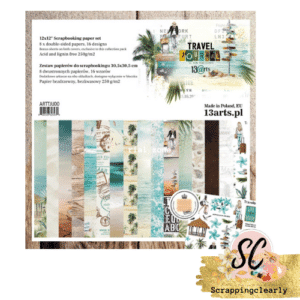 13 arts - Travel Journal 12x12"