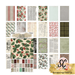 Tim Holtz Idea-ology - Christmas 2023 Noel - Backdrops