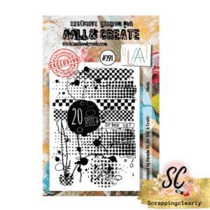 Aall & Create STAMP #291 - A7 CLEAR STAMP SET - CHECKS