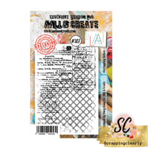 Aall & Create STAMP OVERLAPPING TEXTURES A7 - #307
