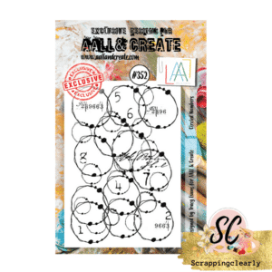 Aall & Create STAMP #292 - A7 CLEAR STAMP SET - SCRIPTS