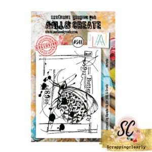 Aall & Create STAMP #548 - A7 CLEAR STAMP SET - MORPHO