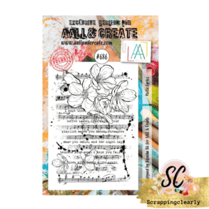Aall & Create STAMP #366 - A7 CLEAR STAMP SET - ROUNDLY
