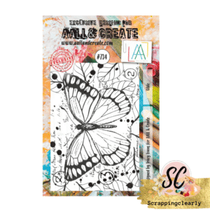 Aall & Create STAMP #734 - A7 CLEAR STAMP SET - GLIDE