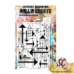 Aall & Create A6 Stamp - #809 ARROWHEADS