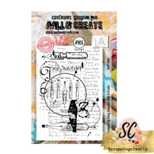 Aall & Create STAMP #908 - A7 CLEAR STAMP SET - QUILL ENDS