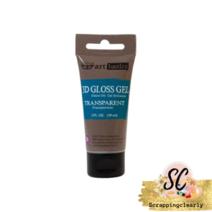 Finnabair Art Basics 3D Gloss Gel Tube - Transparent