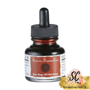 Sennelier Encre Drawing Ink 30mL Red Brown