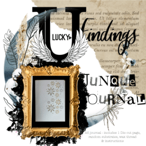 LUCKY Findings Junque Journal - Folksy Floral