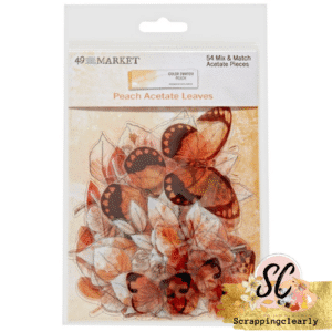49 & Market Peach Acetate Leaves